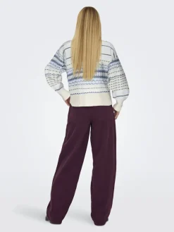 Only Pullover & Sweatshirts*ONLARIANNE L/S PULLOVER KNT NOOS pumice stone2