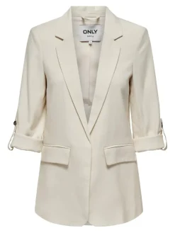 Only Jacken*ONLARIS LIFE 3/4 LOOSE BLAZER CC WVN birch