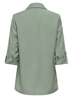 Only Jacken*ONLARIS LIFE 3/4 LOOSE BLAZER CC WVN lily pad