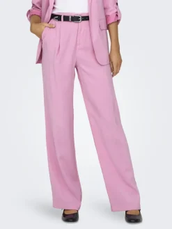 Only Hosen*ONLARIS LIFE HW STR ELA PANT CC TLR begonia pink