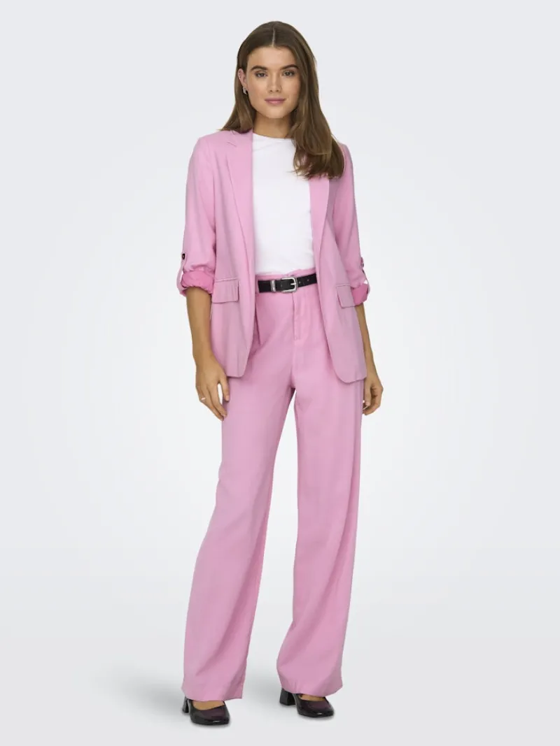 Only Hosen*ONLARIS LIFE HW STR ELA PANT CC TLR begonia pink