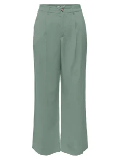 Only Hosen*ONLARIS LIFE HW STR ELA PANT CC TLR lily pad