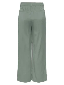 Only Hosen*ONLARIS LIFE HW STR ELA PANT CC TLR lily pad