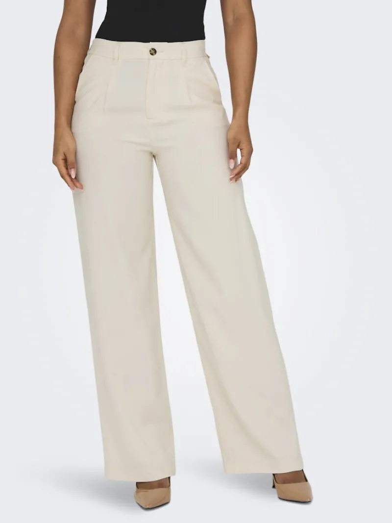 Only Hosen*ONLARIS LIFE HW STR ELA PANT CC TLR birch