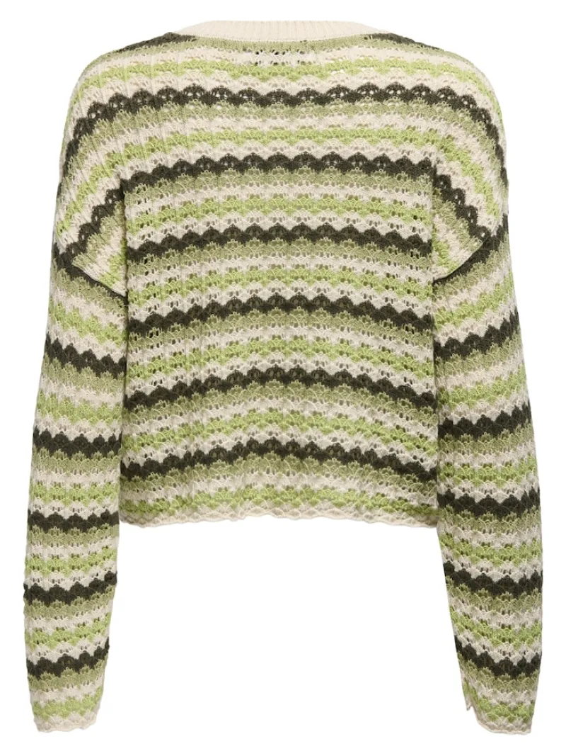 Only Pullover & Sweatshirts*ONLASA LS O-NECK KNT NOOS birch2