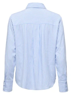 Only Blusen*ONLBERIT LIFE L/S SHIRT NOOS WVN serenity