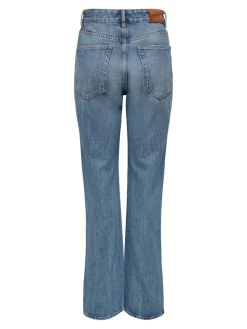 Only Jeans*ONLBILLIE EX HW STR SLIT DNM DOT025 NOOS Medium Blue Denim