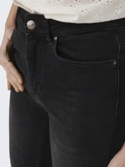Only Jeans*ONLBLUSH HW SK ANK RW DNM REA005 Washed Black