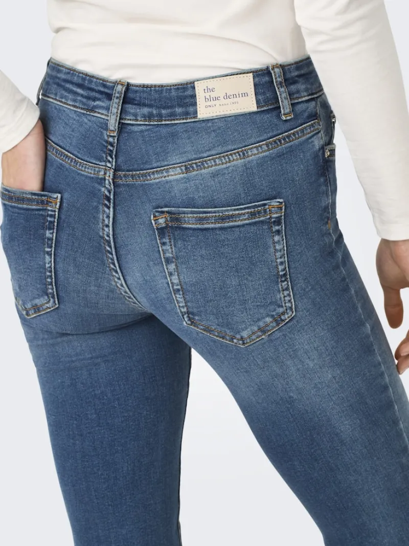 Only Jeans*ONLBLUSH MID FLARED DNM DOT741 NOOS Medium Blue Denim