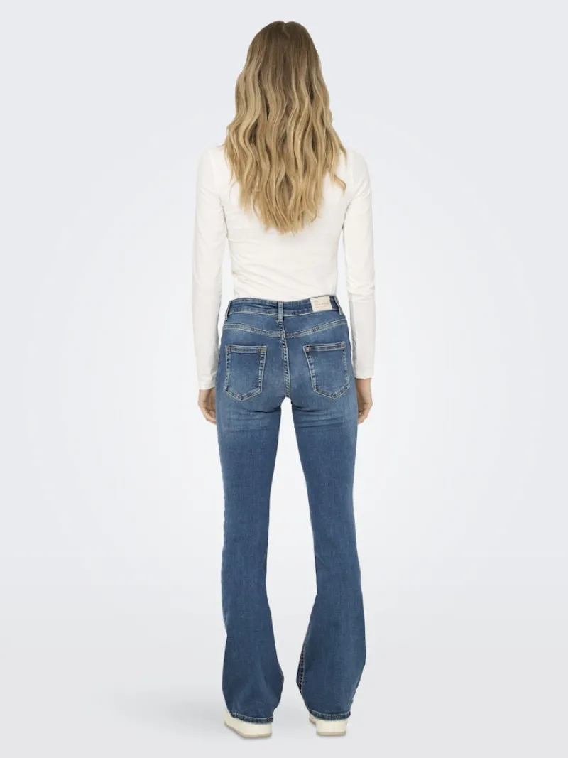 Only Jeans*ONLBLUSH MID FLARED DNM DOT741 NOOS Medium Blue Denim