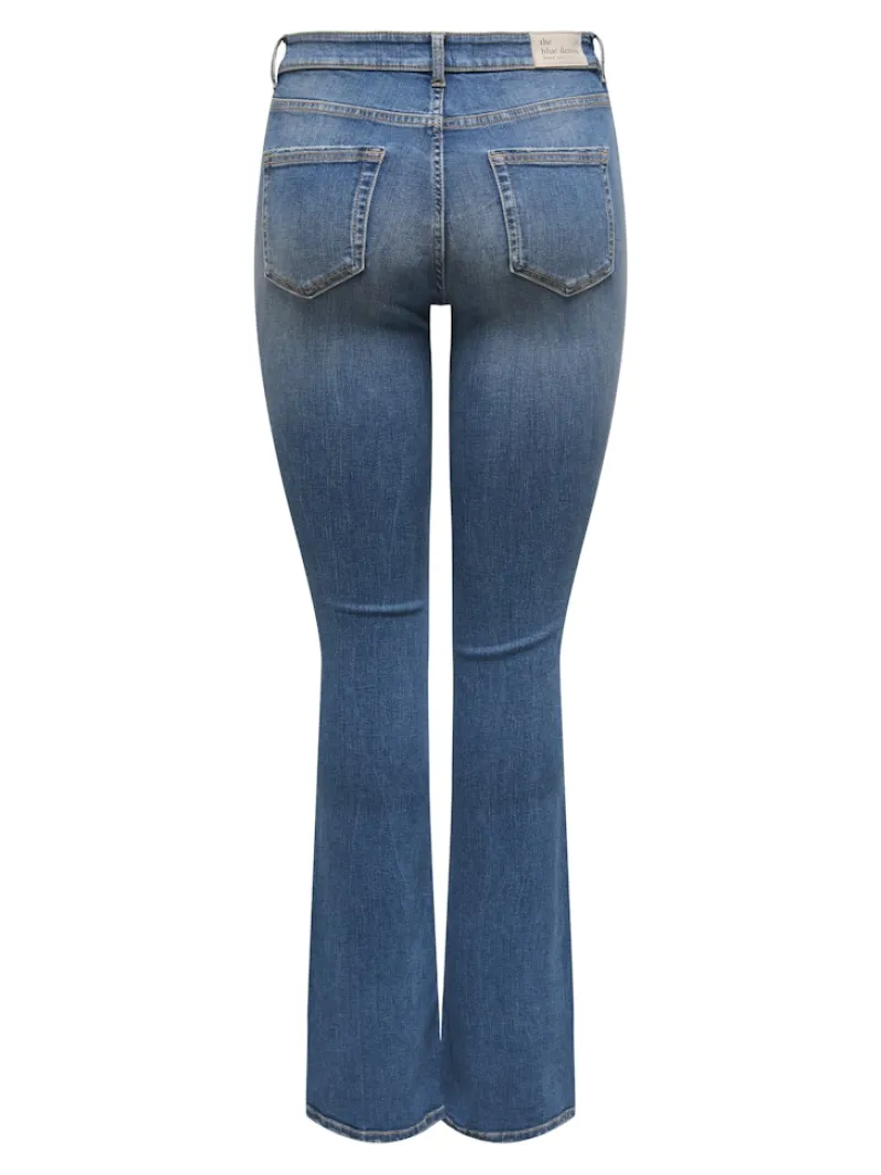 Only Jeans*ONLBLUSH MID FLARED DNM DOT741 NOOS Medium Blue Denim