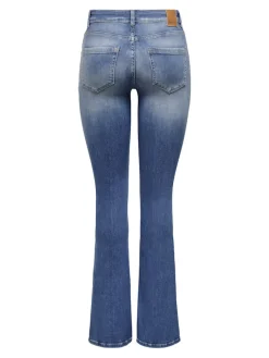 Only Jeans*ONLBLUSH MID FLARED DNM REA1319 NOOS Medium Blue Denim