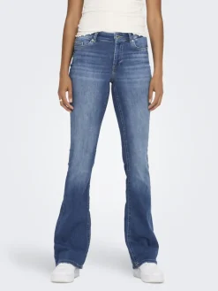 Only Jeans*ONLBLUSH MID FLARED DNM REA1319 NOOS Medium Blue Denim