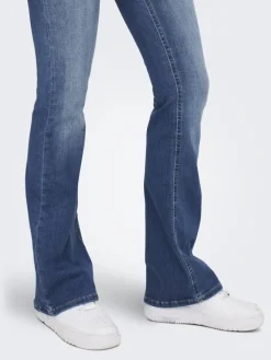 Only Jeans*ONLBLUSH MID FLARED DNM REA1319 NOOS Medium Blue Denim