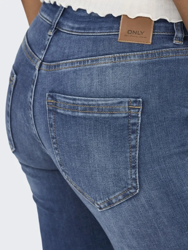 Only Jeans*ONLBLUSH MID FLARED DNM REA1319 NOOS Medium Blue Denim