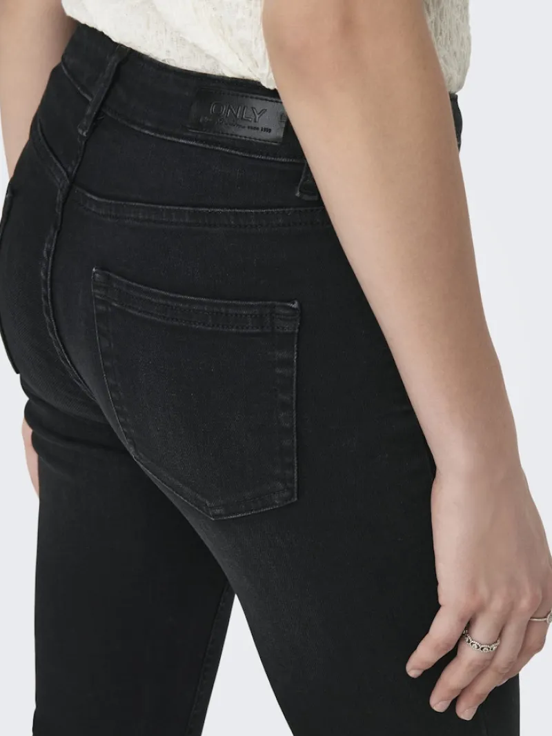 Only Jeans*ONLBLUSH MID FLARED DNM TAI1099 NOOS Washed Black