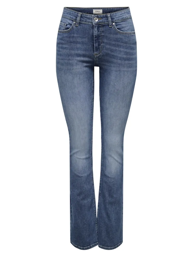 Only Jeans*ONLBLUSH MID FLARED DNM TAI305 NOOS Medium Blue Denim