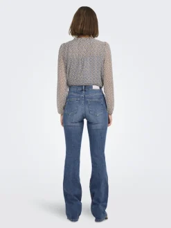 Only Jeans*ONLBLUSH MID FLARED DNM TAI305 NOOS Medium Blue Denim