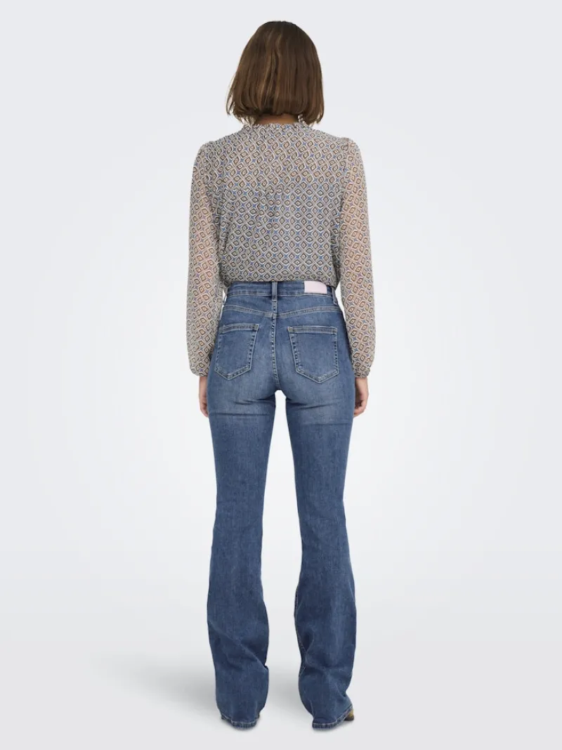Only Jeans*ONLBLUSH MID FLARED DNM TAI305 NOOS Medium Blue Denim