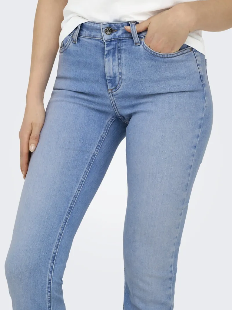 Only Jeans*ONLBLUSH MID FLARED DNM TAI198 NOOS Special Bright Blue Denim