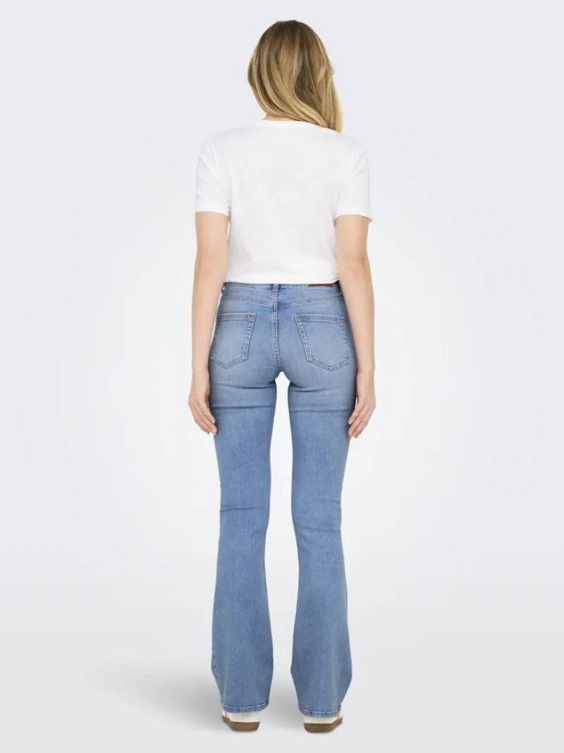 Only Jeans*ONLBLUSH MID FLARED DNM TAI198 NOOS Special Bright Blue Denim