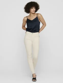 Only Jeans*ONLBLUSH MID SK AK RW DNM DOT019 NOOS ecru