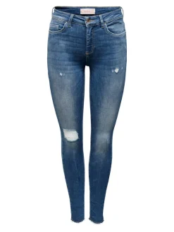 Only Jeans*ONLBLUSH MID SK AK RW DT DNM REA221 NOOS Dark Medium Blue Denim