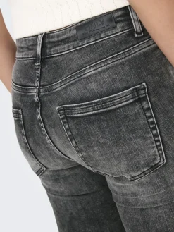 Only Jeans*ONLBLUSH MID SK ANKLE RW DNM DOT227 NOOS Dark Grey Denim