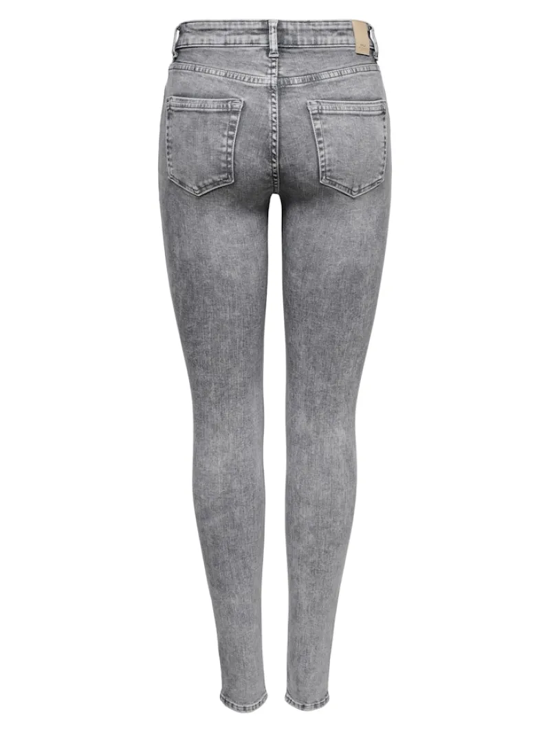 Only Jeans*ONLBLUSH MID SK TAI918 NOOS Light Grey Denim