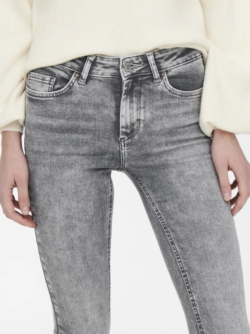 Only Jeans*ONLBLUSH MID SK TAI918 NOOS Light Grey Denim