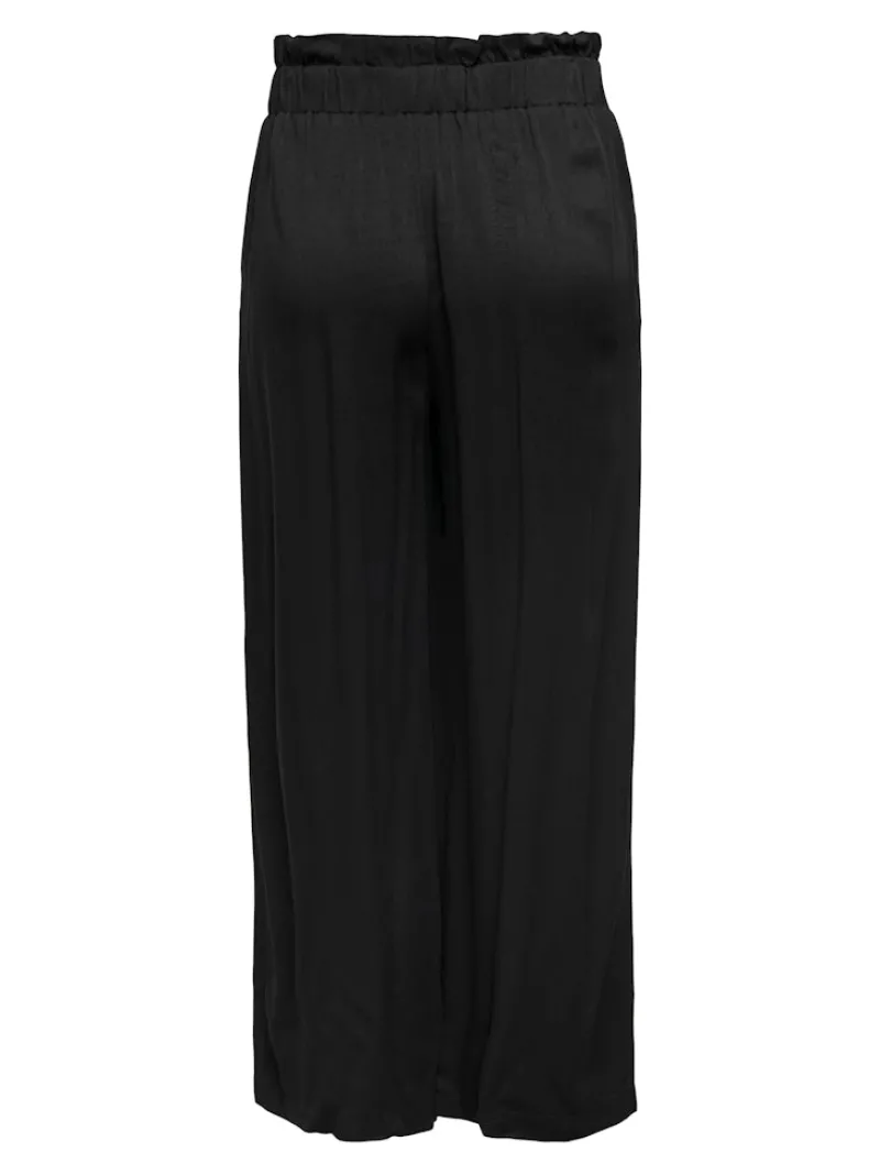 Only Hosen*ONLCALY LIFE HW PB WIDE CROP PNT NOOS Black
