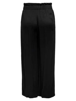 Only Hosen*ONLCALY LIFE HW PB WIDE CROP PNT NOOS Black