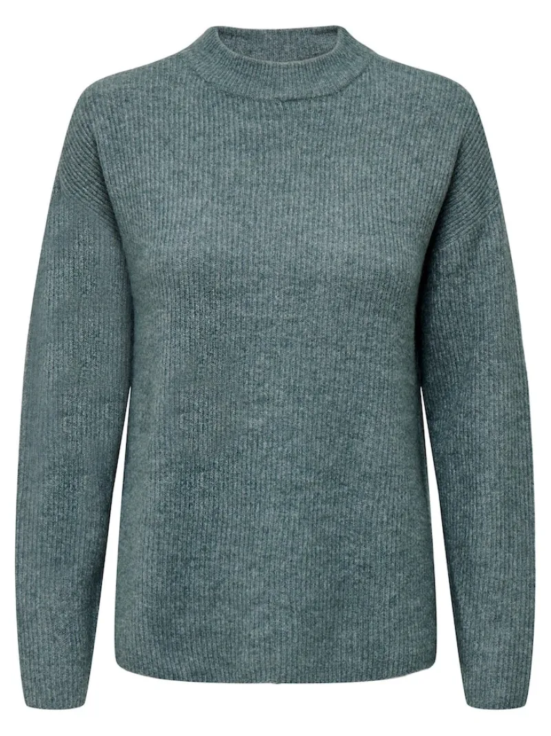 Only Pullover & Sweatshirts*ONLCAMILLA O-NECK L/S PULLOVER NOOS KNT Balsam Green