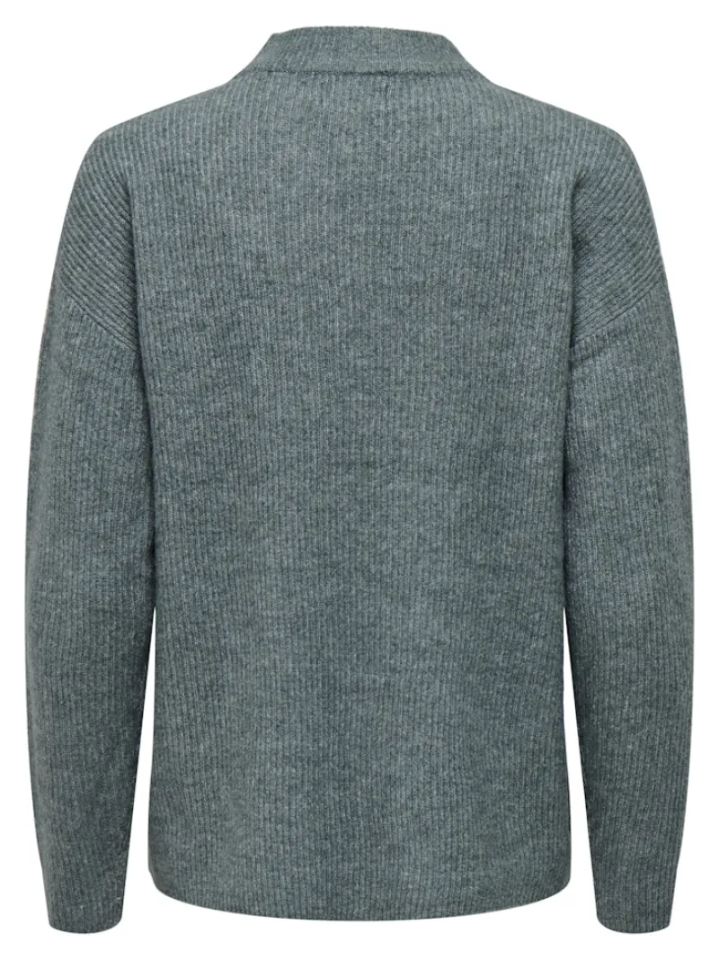 Only Pullover & Sweatshirts*ONLCAMILLA O-NECK L/S PULLOVER NOOS KNT Balsam Green