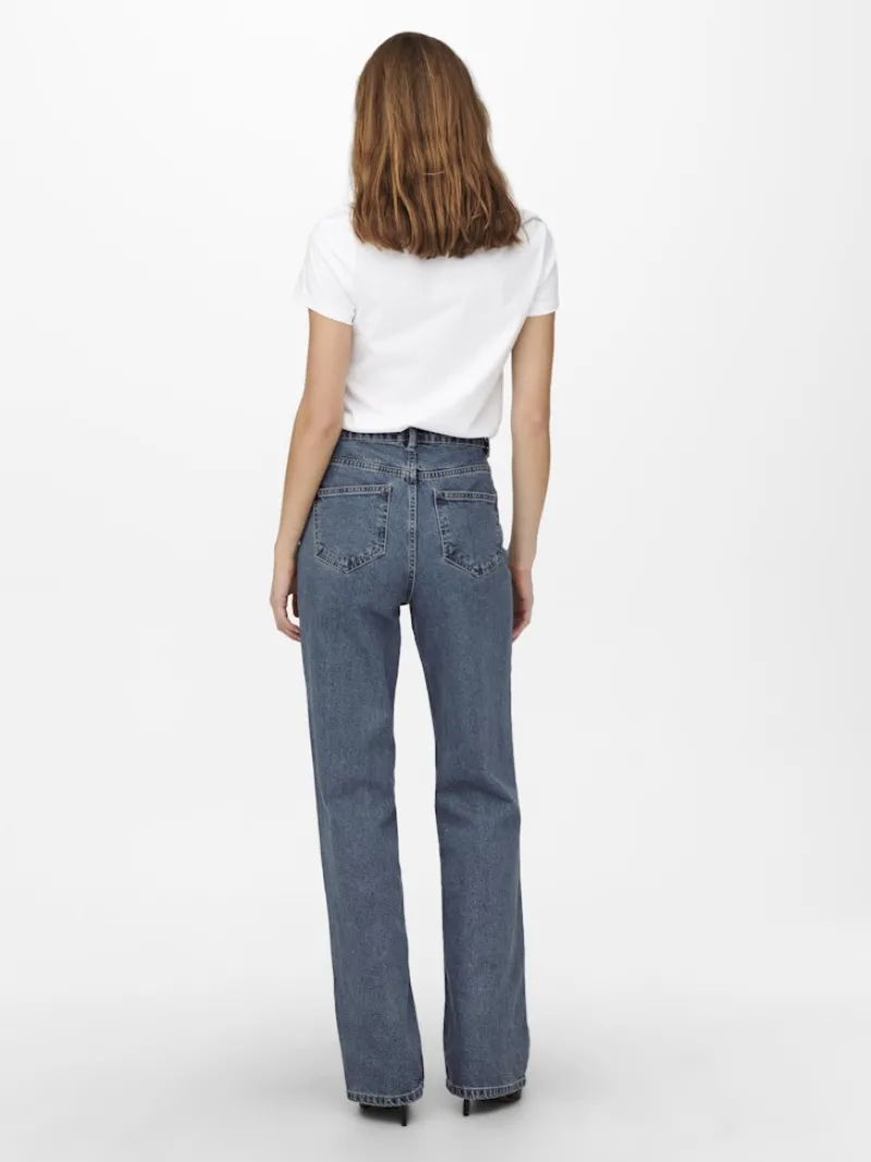 Only Jeans*ONLCAMILLE EX HW WIDE DNM NOOS Medium Blue Denim