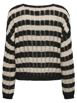 Only Pullover & Sweatshirts*ONLCAPRI LS O-NECK CC KNT Black