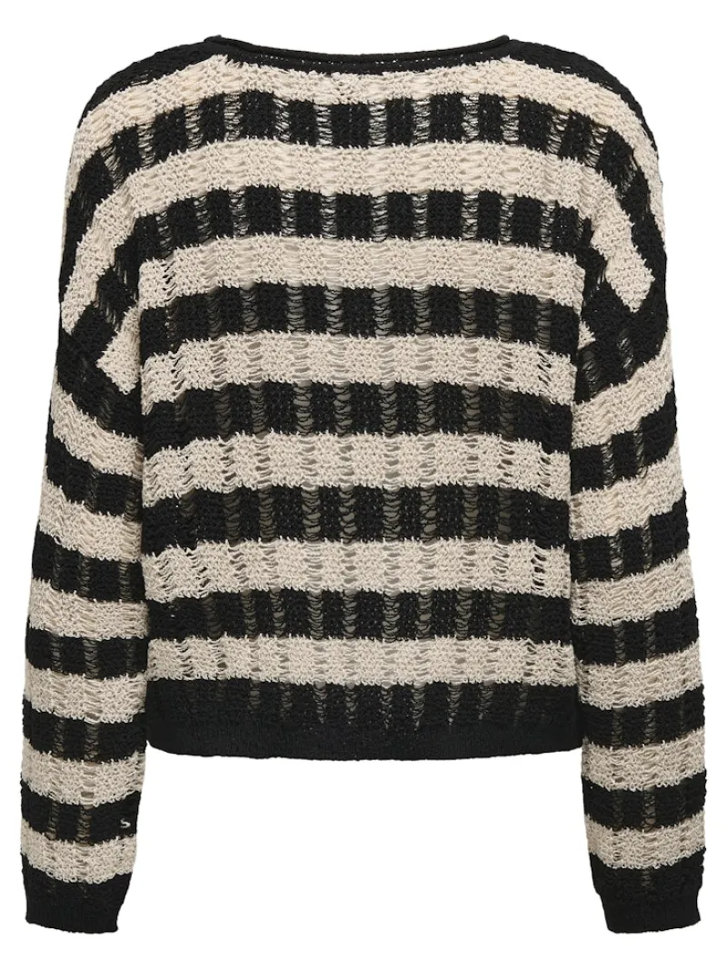 Only Pullover & Sweatshirts*ONLCAPRI LS O-NECK CC KNT Black