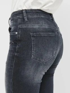 Only Jeans*ONLCARMEN LIFE REG SKINNY BB REA282A blue black denim