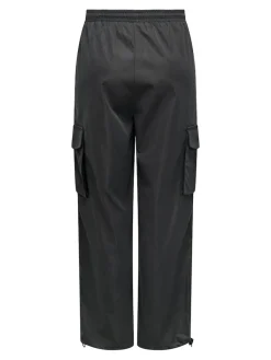 Only Hosen*ONLCASHI CARGO PANT WVN NOOS raven