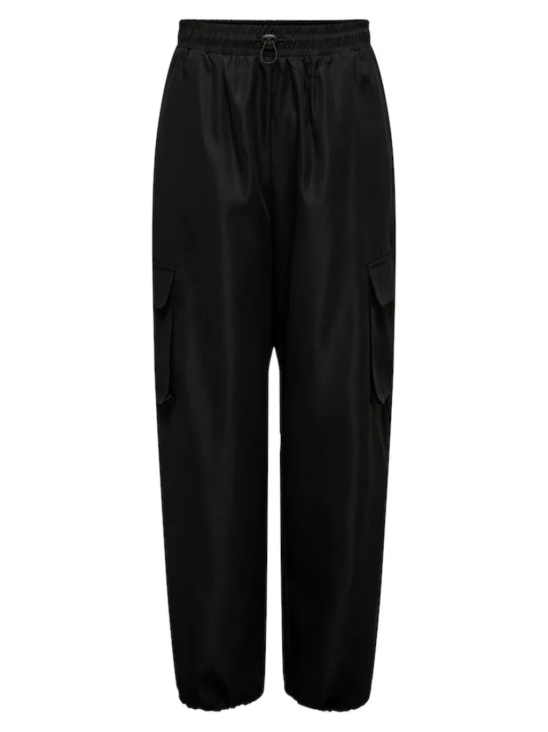 Only Hosen*ONLCASHI CARGO PANT WVN NOOS Black