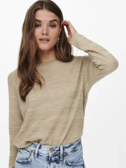 Only Pullover & Sweatshirts*ONLCAVIAR LS PULLOVER CS KNT humus