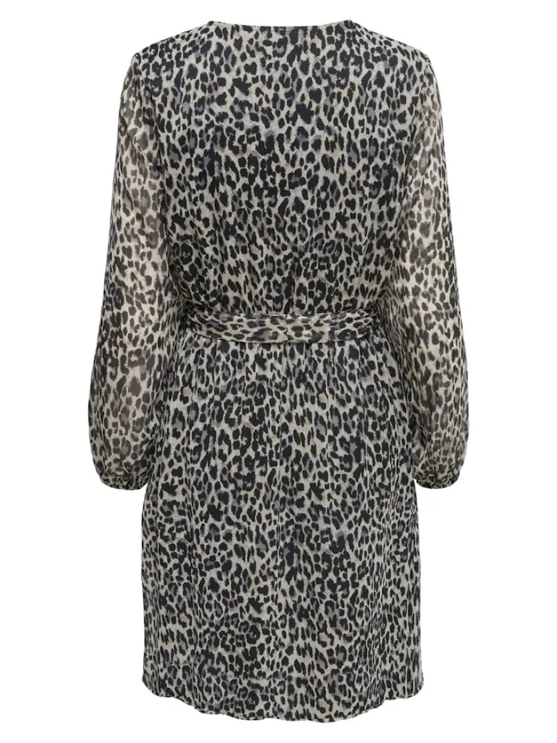 Only Kleider*ONLCERA LIFE 3/4 SHORT DRESS WVN NOOS pumice stone