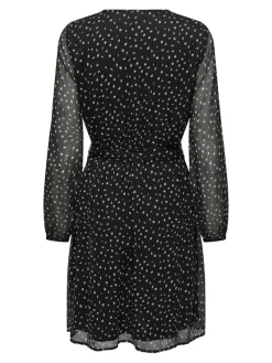 Only Kleider*ONLCERA LIFE 3/4 SHORT DRESS WVN NOOS schwarz5