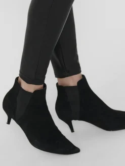 Only Hosen*ONLCOOL COATED LEGGING NOOS JRS Black