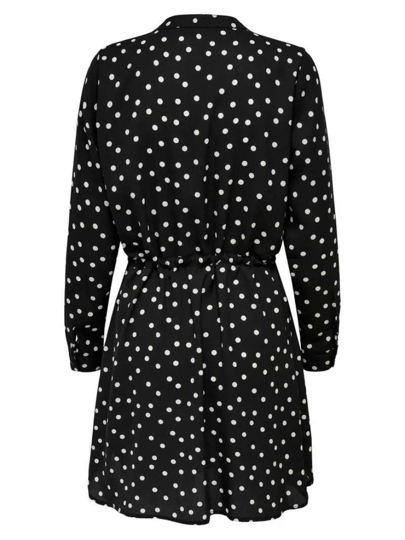 Only Kleider*ONLCORY LIFE L/S V-NECK TUNIC WVN NOOS Black