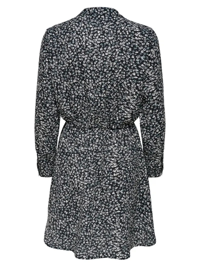 Only Kleider*ONLCORY LIFE L/S V-NECK TUNIC WVN NOOS Black