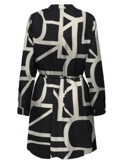 Only Kleider*ONLCORY LIFE L/S V-NECK TUNIC WVN NOOS Black