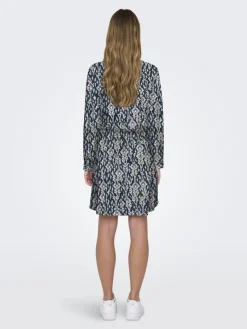 Only Kleider*ONLCORY LIFE L/S V-NECK TUNIC WVN NOOS Total Eclipse