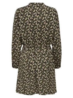 Only Kleider*ONLCORY LIFE L/S V-NECK TUNIC WVN NOOS black1