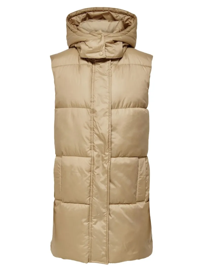 Only Westen*ONLDEMY PADDED WAISTCOAT OTW cuban sand